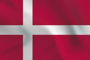 Dänemark National Flagge Bild foto