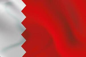 Bahrain Flagge Illustration Bild foto