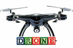 isoliert Drohne Technologie foto