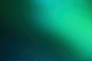 Grün abstrakt Hintergrund mit schön Bokeh und Strahlen von Licht foto