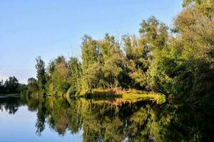 szenisch Aussicht mit Fluss foto