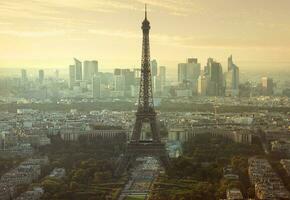 Luftaufnahme von Paris foto