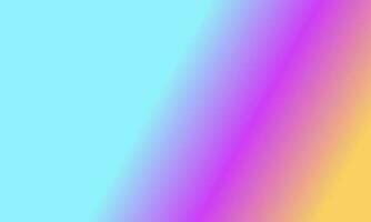 Design einfach Blau Lila und Gelb Gradient Farbe Illustration Hintergrund foto