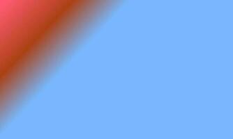 Design einfach blau, braun und rot Gradient Farbe Illustration Hintergrund foto