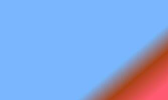 Design einfach blau, braun und rot Gradient Farbe Illustration Hintergrund foto