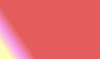 Design einfach Pastell- Gelb Rot und Rosa Gradient Farbe Illustration Hintergrund foto