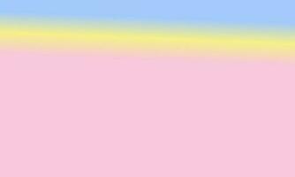 Design einfach Rosa pastell, gelb und Blau Gradient Farbe Illustration Hintergrund foto