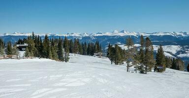 szenisch Ansichten um breckenridge Colorado Skigebiet Stadt, Dorf foto