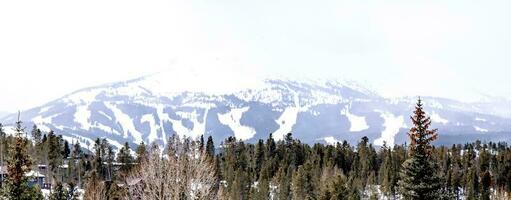 szenisch Ansichten um breckenridge Colorado Skigebiet Stadt, Dorf foto