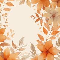 Aquarell Blumen- Blume Design, Blume Sublimation Blumen- Clip Art, Hochzeit Dekoration, ai generiert foto