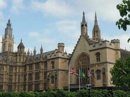 Westminster Halle beim das Parlament im London foto