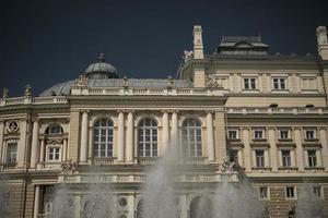 odessa operntheater tapete brunnen foto