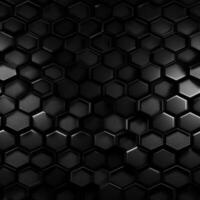 dunkel abstrakt Hintergrund organisch Formen abstrakt geometrisch Mosaik nahtlos Muster erstellt mit generativ ai Technologie foto