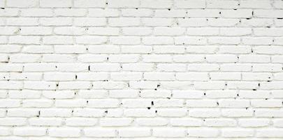 moderne weiße Backsteinmauer Textur foto