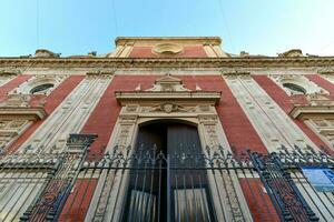 Kirche von das göttlich Retter - - Sevilla, Spanien foto