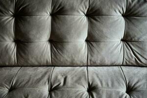 Detail der Couch hautnah foto