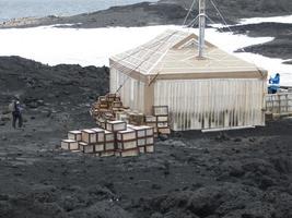 Nimrod Hütte Cape Royds Antarktis foto