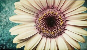 beschwingt Sonnenblume Strauß, ein Kreis von organisch Schönheit im Natur generiert durch ai foto