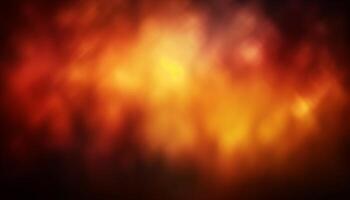 Flammen entzünden ein natürlich Inferno, ein hell multi farbig Feier generiert durch ai foto