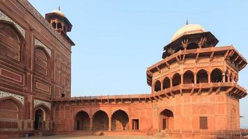 Gebäude am Taj Mahal in Agra, Uttar Pradesh, Indien foto