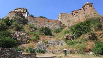 Kumbhalgarh Fort in Rajasthan Indien foto