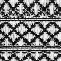 Stoff gestrickt nahtlos Muster mit geometrisch gestalten Flecken. hell Farben Hintergrund zum Strickwaren Design oder drucken, modern Streifen Matte, generativ ai Illustration foto