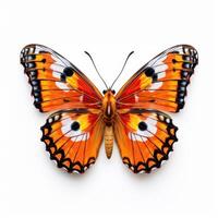 tropisch Schmetterling isoliert. Illustration ai generativ foto