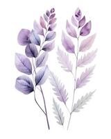 Aquarell Blumen- Hintergrund. Illustration ai generativ foto