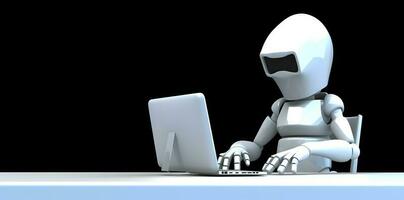 anonym Roboter Hacker. Konzept von hacken Internet-Sicherheit, Cyberkriminalität, Cyber Attacke, usw. foto