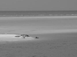 Insel Borkum in Deutschland foto