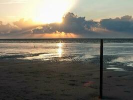 Strand beim das Norden Meer foto