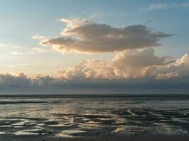 Strand beim das Norden Meer foto