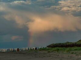 Strand beim das Norden Meer foto