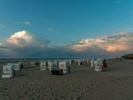 Strand beim das Norden Meer foto