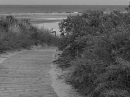 das Strand von Spiekeroog Insel foto