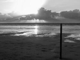 das Strand von Spiekeroog Insel foto