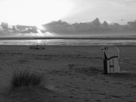 das Strand von Spiekeroog Insel foto