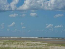 am strand von spiekeroog foto