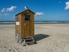 am strand von spiekeroog foto