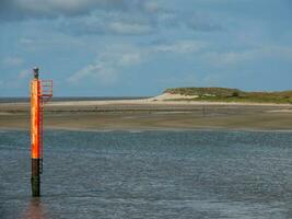 Spiekeroog im das Deutsche Norden Meer foto