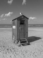 Sommer- Zeit beim Spiekeroog Insel foto