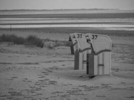 das Insel von Spiekeroog im das Norden Meer foto