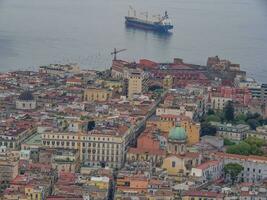 das Stadt von Neapel im Italien foto