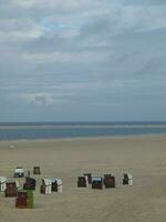 borkum Insel im das Norden Meer foto