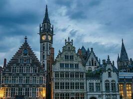 das Stadt von Mann im Belgien foto