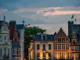 das Stadt von Mann im Belgien foto