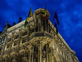 das Stadt von Mann im Belgien foto