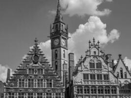 das Stadt von Mann im Belgien foto