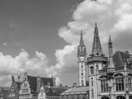 das Stadt von Mann im Belgien foto