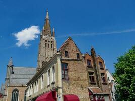das Stadt von Brügge im Belgien foto